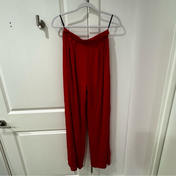 JLUXLABEL Red Wide Leg Set - Picture 4 of 5